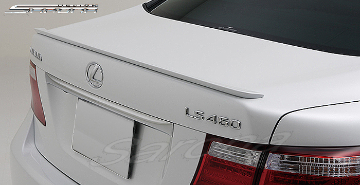Custom Lexus LS460 Trunk Wing  Sedan (2007 - 2011) - $239.00 (Manufacturer Sarona, Part #LX-036-TW)